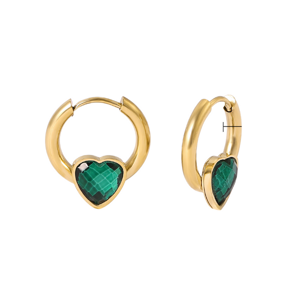 Small Heart Hoops