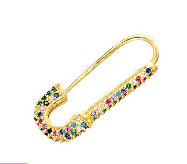 Safety Pin Earrings