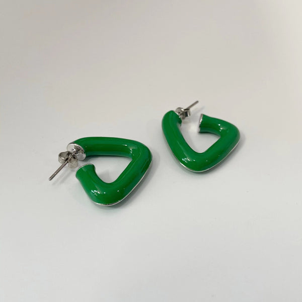 Enamel Earrings
