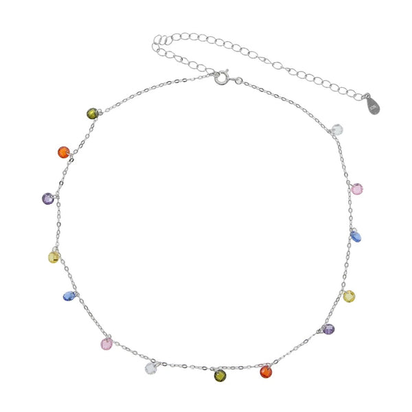 Rainbow Charms Chocker