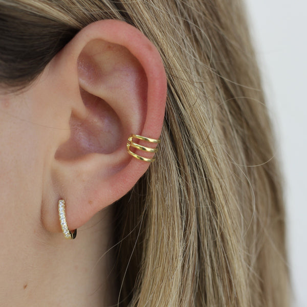Three Hoop Cuff