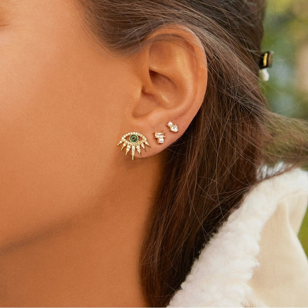 Eye Stud Earrings