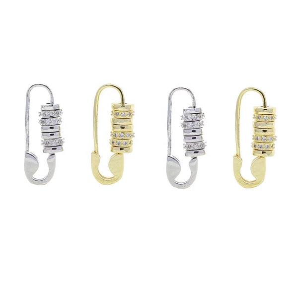 Safety Pin with charms