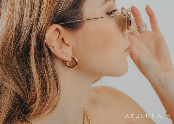 Mini Piercing Luna (Plata .925)